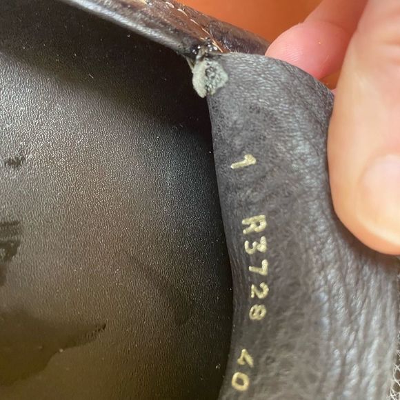 Prada black leather mule with silver hardware in size 10. Gently worn. - Picture 5 of 5